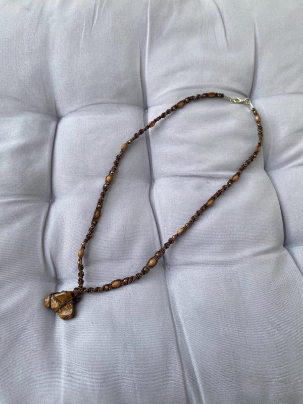 Necklace "Tiger's Gaze" - Image 2